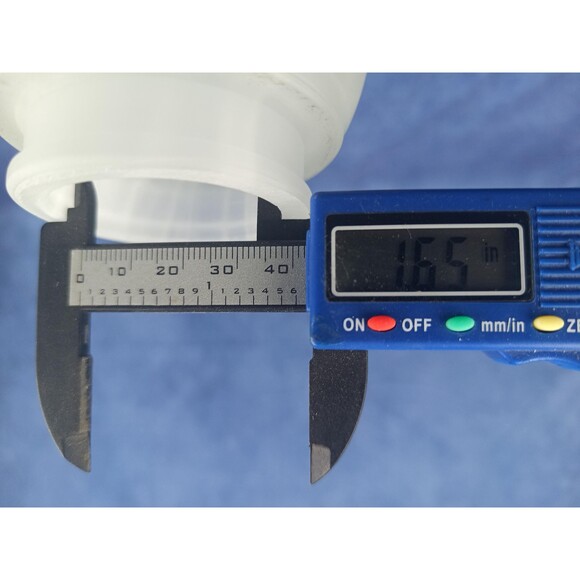 Frosted Glass Marble Pattern Replacement Lamp Shade For Chandelier OR Small Lamp - Picture 6 of 9